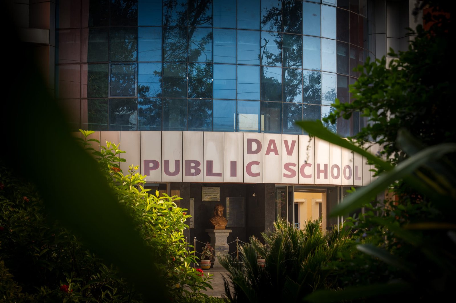 DAV Public School building facade